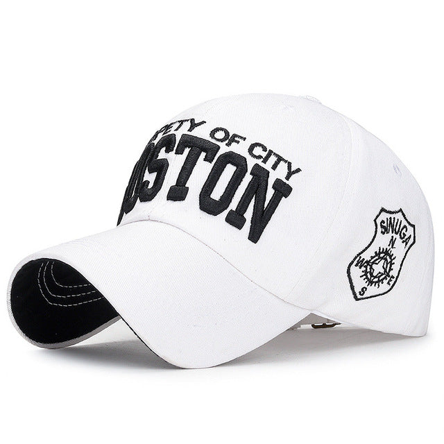 Cotton Letter Men's Cap