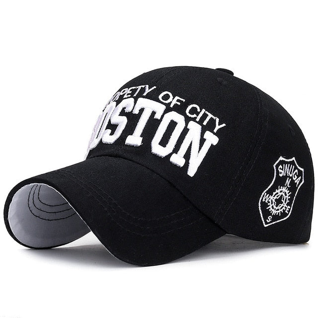 Cotton Letter Men's Cap