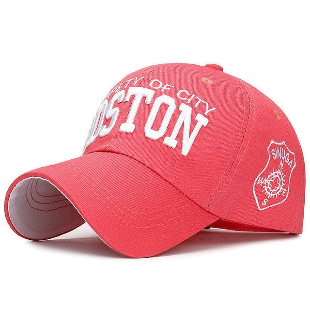 Cotton Letter Men's Cap