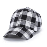 Unisex Red Plaid  Cap