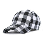 Unisex Red Plaid  Cap