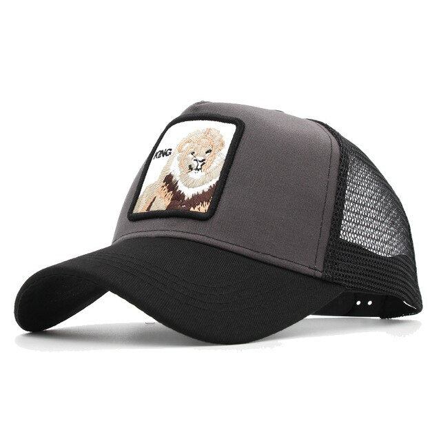 Men's Animals Embroidery  Cap