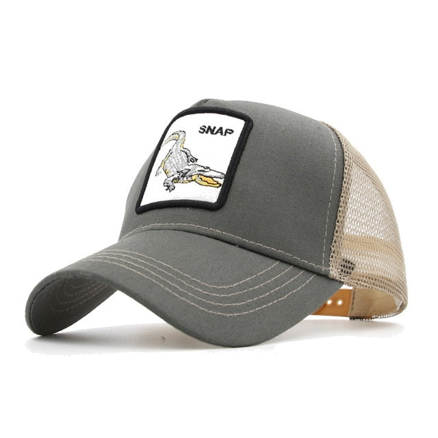 Men's Animals Embroidery  Cap